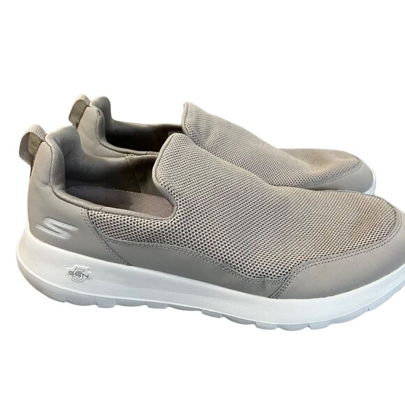 Skechers Mens Taupe Go Walk Gen 5 Slip On Loafer Comfort Shoes Size 9 - Picture 3 of 8